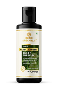 Khadi Organique Amla Bhringraj Honey And Lemon Juice Natural Cleanser (Shampoo) Combo Pack