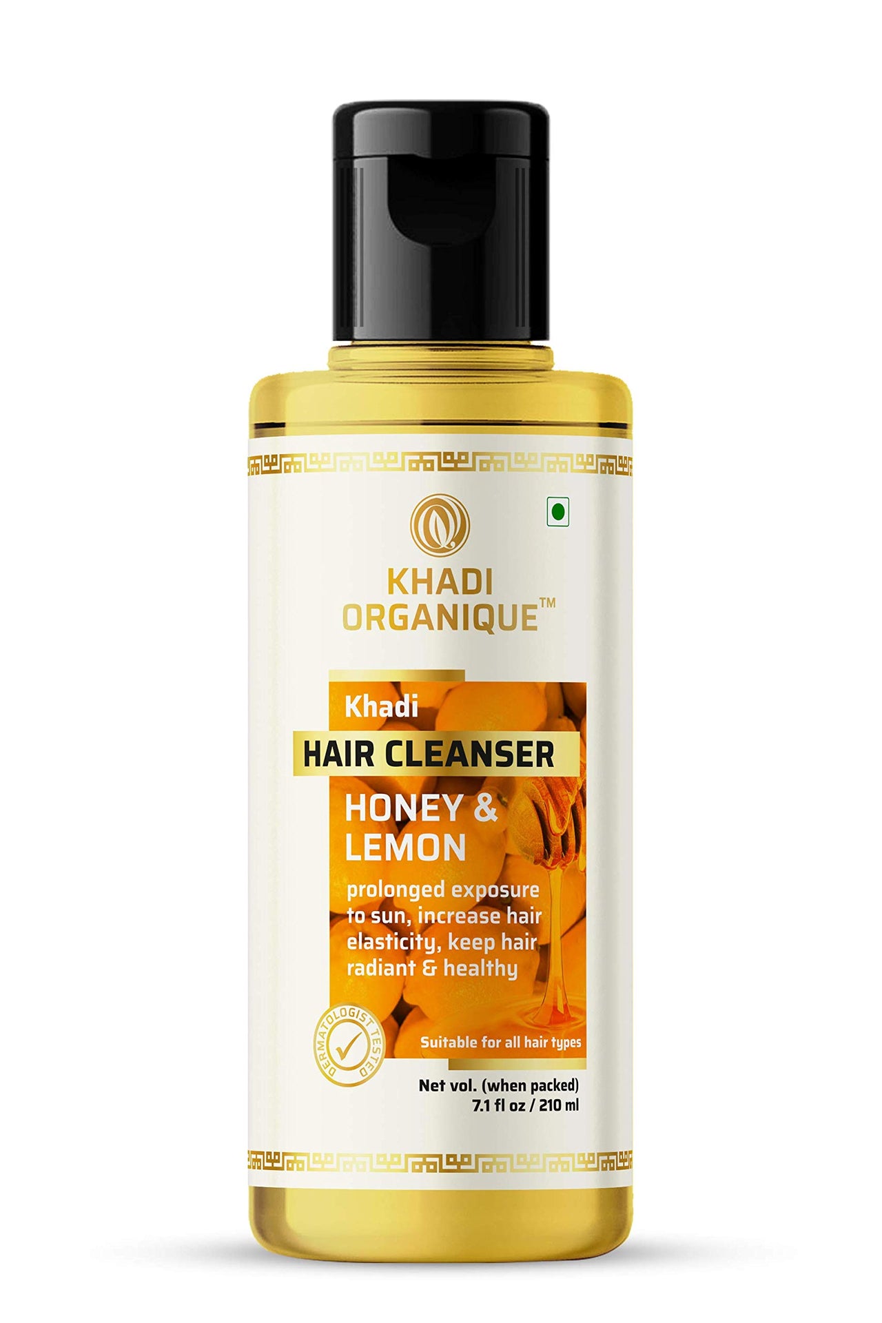 Khadi Organique Amla Bhringraj Honey And Lemon Juice Natural Cleanser (Shampoo) Combo Pack