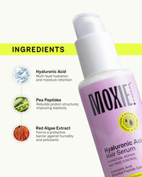 Moxie Beauty HydroRepair Routine | Sulfate-Free Shampoo + Protein-Enriched Conditioner + Hydrating Serum | Complete Hair Repair & Frizz Control | Strengthening & Moisture Lock | 200ml + 175ml + 50ml