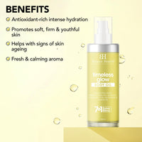 Botanic Hearth Timeless Glow Body Oil 100 ml - Anti-Aging Hydrating Oil with Vegan Collagen, Sprout Stem Cell Extract, Mango Butter, Grapeseed & Lemon Oil for Soft & Youthful Skin for Men & Women - in a Premium Glass Bottle