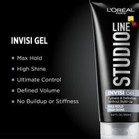 Studio L'Oreal Paris Line Extreme Hold Above It All Invisi Gel, 6.8 Oz.