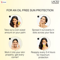 Lacto Calamine Sunshield Matte Look Sunscreen SPF50 PA+++ for Oily or Acne prone skin, Very Water Resistant, Paraben & Sulphate free, 50g (Pack of 2)