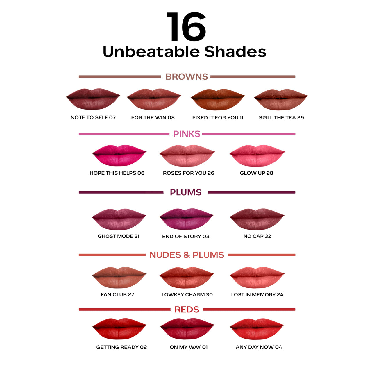 FACES CANADA Comfy Matte Liquid Lipstick - For The Win 08, 3.8 ml | Comfortable 10HR Longstay | Intense Matte Color | Almond Oil & Vitamin E Infused | Super Smooth | No Dryness | No Alcohol