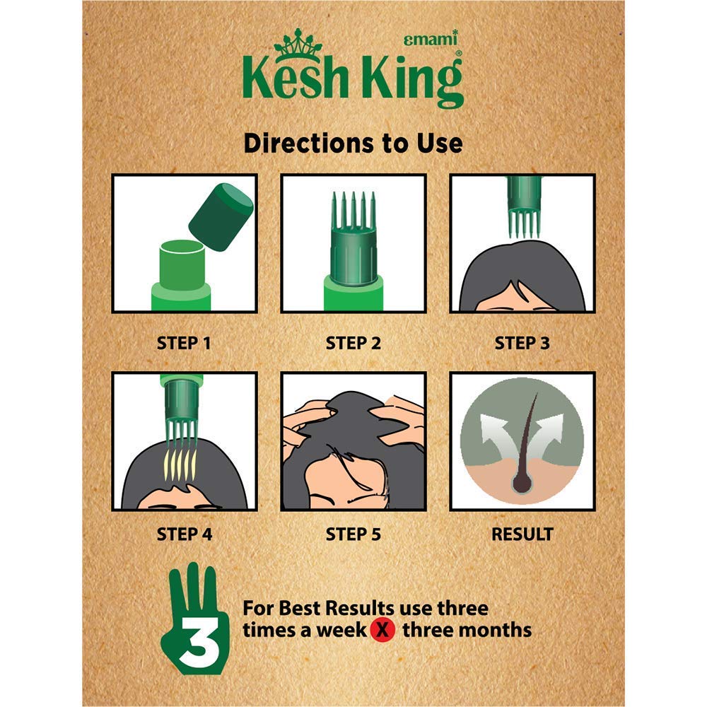 Kesh King Hair Oil - 100ml (20ml FREE)