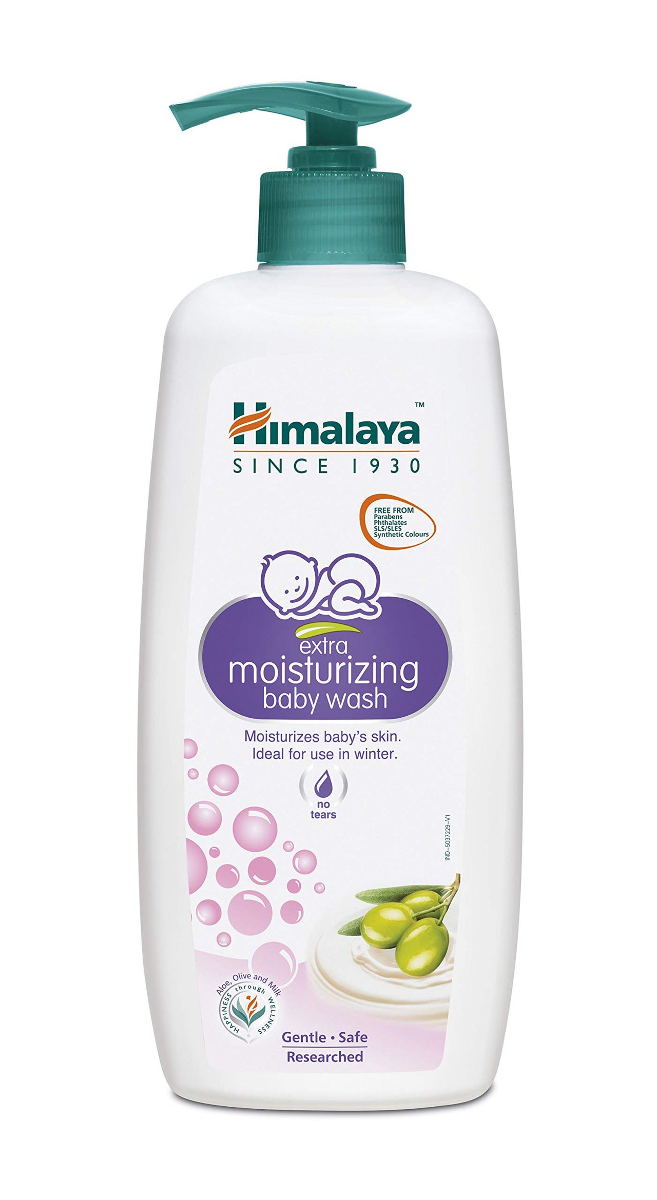 Himalaya Baby Shampoo (400 ml) & Himalaya Extra Moisturizing Baby Wash, 400 ml
