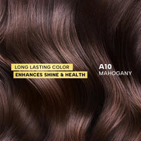 Berina Professional | Permanent Hair Color Cream | 60gm | A10 Mahogany | Long Lasting Color