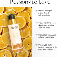 Nourish Mantra Vitamin C Glow Face Wash | Gently Cleanses & Illuminates the Skin | Infused With Vitamin C, Aloe Vera, & Vitamin E | Suits All Skin Types | For Men & Women | 200 ml