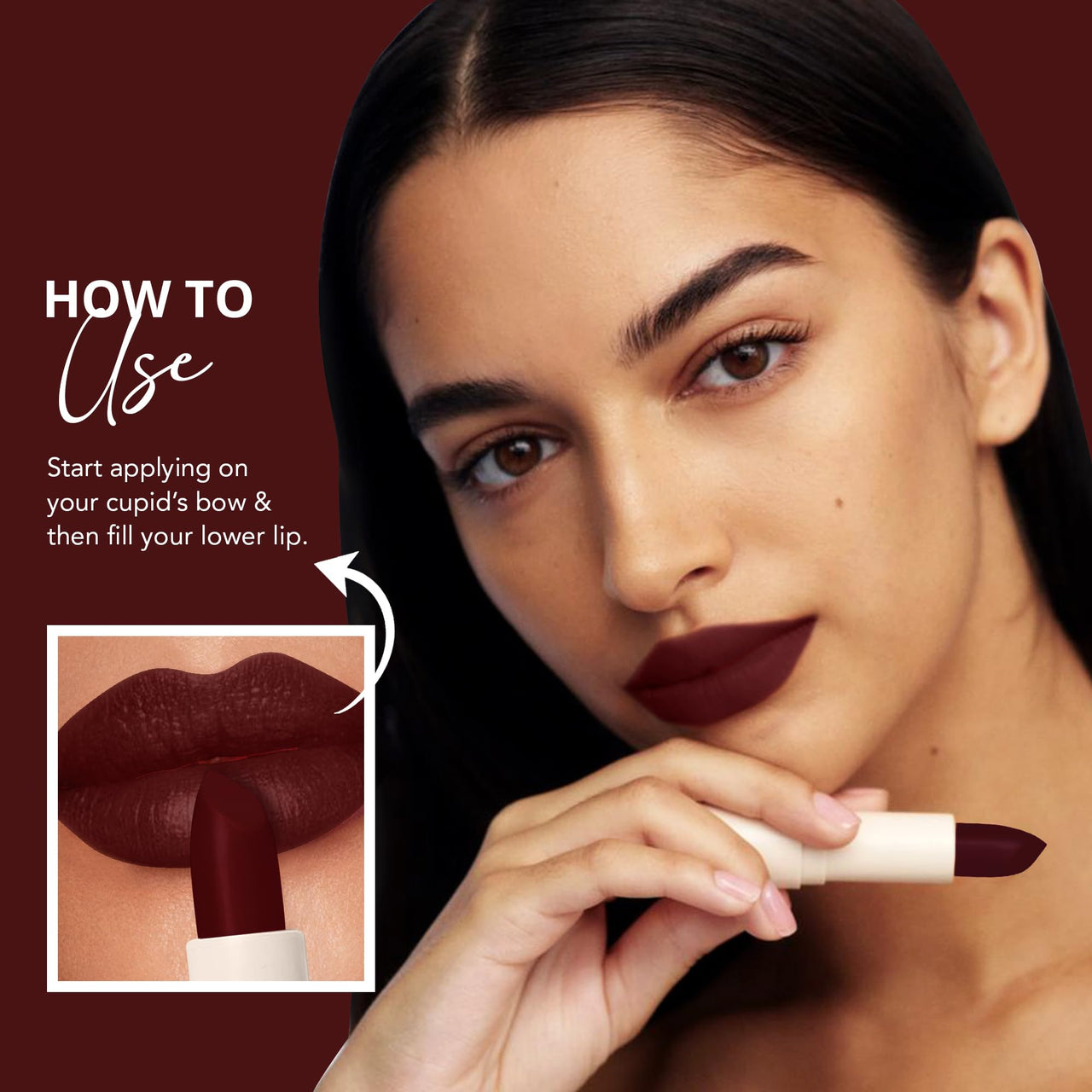 Carlton London Velvet Satin Glitterati Bullet Long Stay Lipstick |Enriched with Vitamin E, Castor oil | Intense Colour, Moisturised Lips, Smooth & Light |Upto 8 hrs - 4Gm. (pumpkin spice)