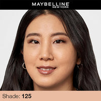 Maybelline New York Liquid Foundation, Matte Finish, With SPF, Absorbs Oil, Fit Me Matte + Poreless, 125 Nude Beige, 30 ml