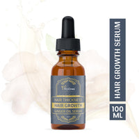 TryOnes Professional Hair Serum for Frizzy Hair||Serum for Women & Men||All Hair Types for Frizz-free, Smooth & Glossy Hair||Hair Growth Ginger Oil Serum_30ML