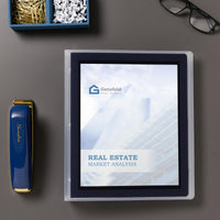 Avery Flexi-View 3 Ring Binder, 1/2 Inch Round Rings, 1 Black Binder (15767) 0.5