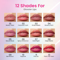 Swiss Beauty Plump-Up Wet Lightweight Lip Gloss With High Shine Glossy Finish For Fuller And Plump Lips | Shade- Spunky Pink, 2Ml|
