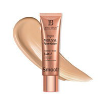 Lakyou Beauty Mousse Primer Foundation | 3in1 Perfect Base | Lightweight | Long Wear | 30ml (04(Natural Nude), 30ml)