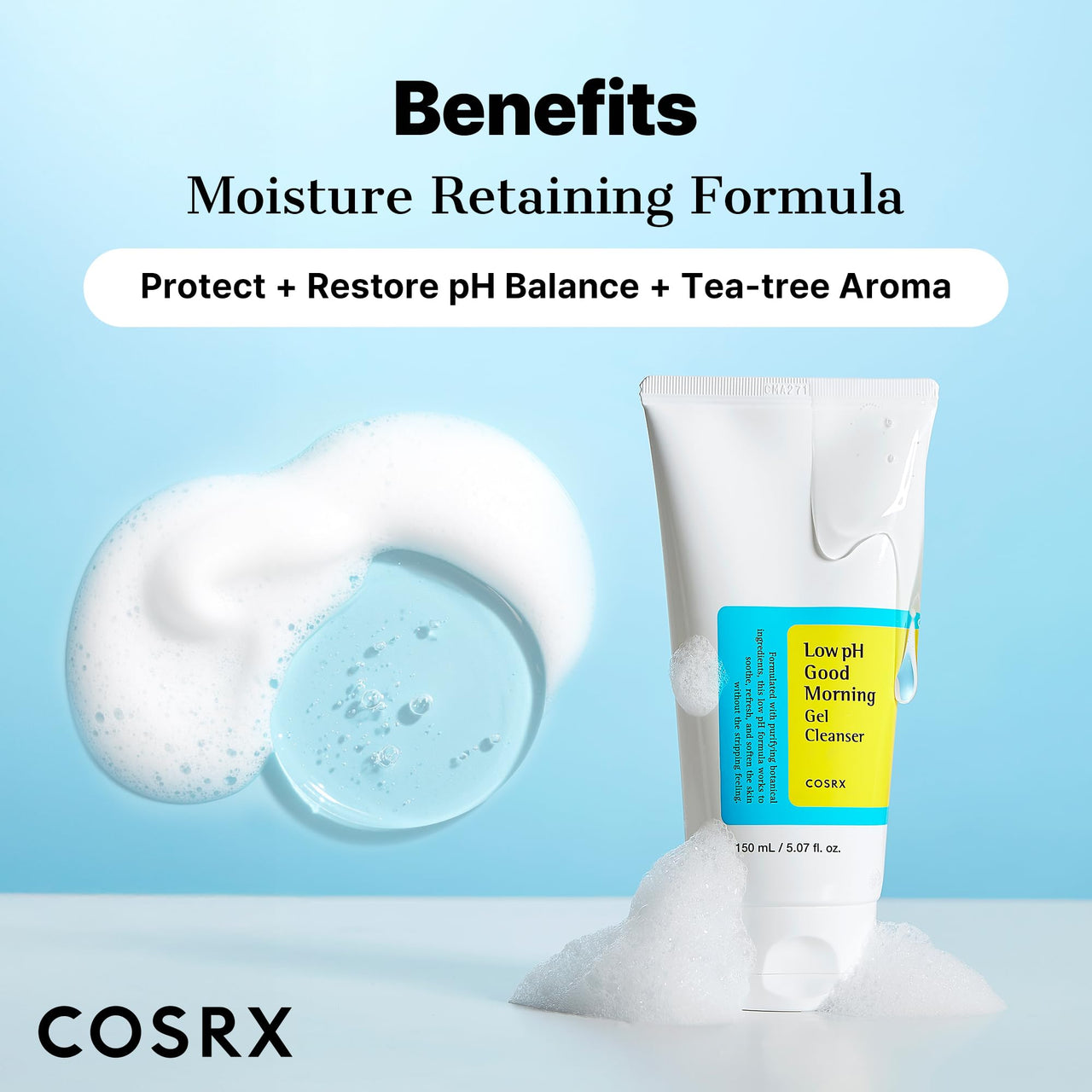 COSRX Low pH Good Morning Gel Cleanser_HP&C 150ml