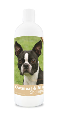 Healthy Breeds Boston Terrier Oatmeal Shampoo with Aloe 16 oz Oatmeal 16 oz