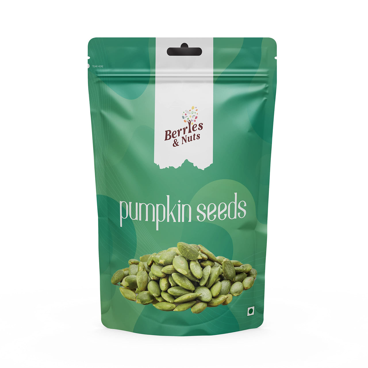 Berries And Nuts Raw Pumpkin Seed Kernels | Super Food, Antioxidant Rich Seeds | 400 Grams | 2 Pack of 200 Grams