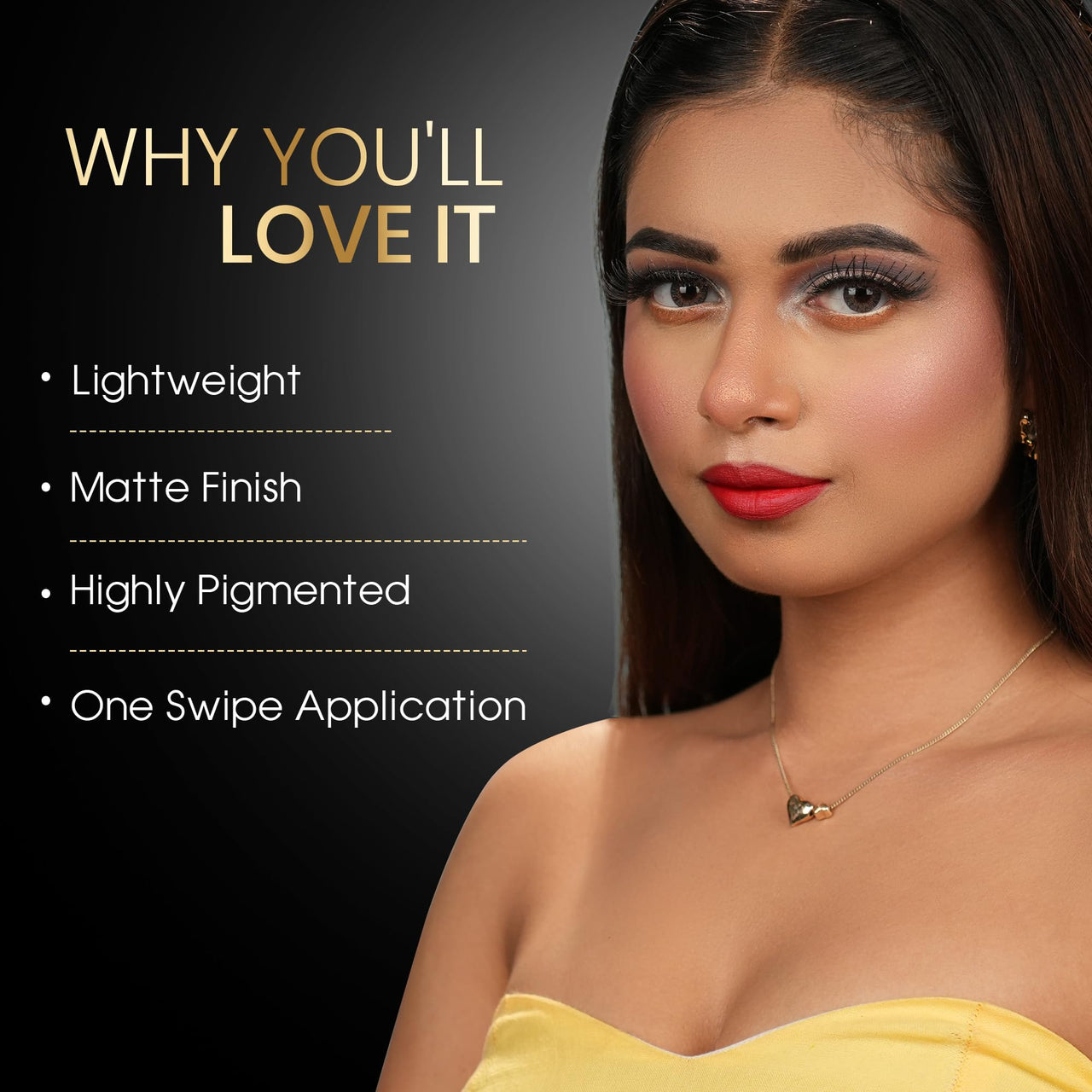 Beauty Berry Bold Babe Non-Transfer Matte Lipstick | Highly Pigmented, Lightweight, Smudge Proof & Waterproof Lipstick | Single Swipe Application, Long Lasting Lipstick for Women (Nude)