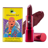 Clumsy Cat Glamorous Geet Matte Lipstick – Wine Shade | Long Lasting, Waterproof, Smudge-Proof & Non-Sticky | Burgundy Wine Lipstick for Women & Dusky Skin | Bold Daily Use Lip Color for Office, Party & College