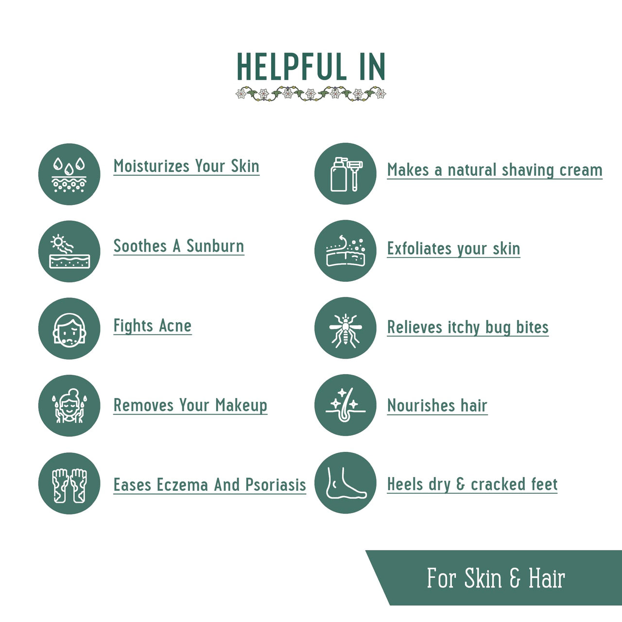 Avimee Herbal Pure Aloe Vera Gel for Skin and Hair - 100 ml | Hydrates, Moisturizes & Soothes Irritated Skin | Vitamin E & Natural Emollients