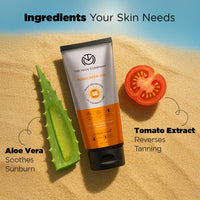 The Man Company Oil-Free Sunscreen SPF50 PA+++ For Men- 50gm | Sunscreen Gel for Oily, Combination & Normal Skin | Broad Spectrum UV A/B Protection | No White Cast | Non-Greasy & Lightweight