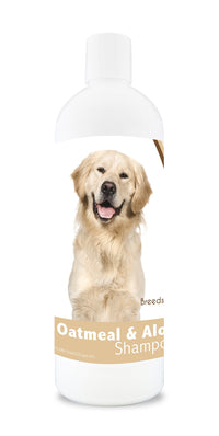 Healthy Breeds Golden Retriever Oatmeal Shampoo with Aloe 16 oz Oatmeal 16 oz Golden Retriever, Light
