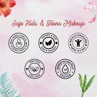 Whimsy Natural, Organic Lip Gloss for Kids|Non-sticky & Lightweight Lip Gloss for Girls|Hydrating, Nourishing Lips|Tinted Liquid Lip Gloss for girls|Long Lasting Glossy Lip Gloss (Light Pink)