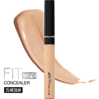 Maybelline New York Fit Me Concealer,15 Fair, 6.8ml and Maybelline New York Fit Me Concealer,25 Medium, 6.8ml