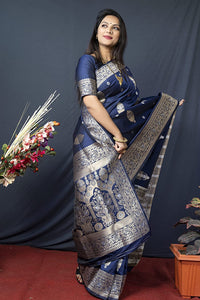 SGF11- Women's  Kanjivaram Pure Soft Silk Handloom Saree Pure Golden Zari With Blouse Piece