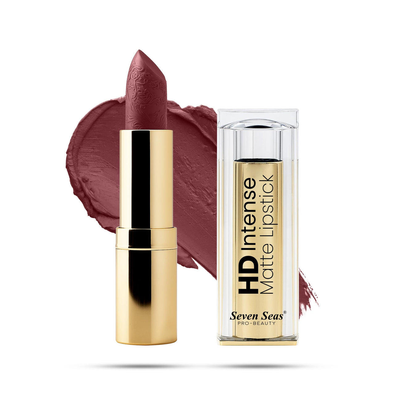 Seven Seas HD Intense Matte Lipstick | Non-Transfer | Lipstick For Women (622-Nutmeg, 3.5G)