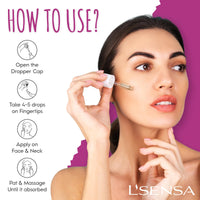 L'SENSA 32% AHA+BHA+PHA Serum | Face Peel | Soft Brighten Skin, Gently Exfoliate, Boost Collagen, Restore Radiance | For All Skin Types | 10 ML.