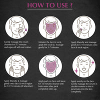 Mancode Brighten My Skin Facial Kit For Men | Salon-Like Glowing Skin In 6 Easy Steps | Improves Skin Texture | Instant Glow | Suitable For All Skin Types - 3 x 58 G (Pack of 3)