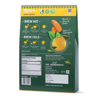 Chaayos Turmeric Cardamom Green Tea | Turmeric Cardamom Tea | Whole Leaf Loose Tea | Immunity Boosting - 100g [50 Cups] | Antioxidant Green Tea | Green Tea