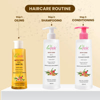 La Pink Methi Dana 8-in-1 Hair Oil For Hair Growth & Thickness | Reduces Hair Fall, Dandruff & Baldness | Enriched with Hibiscus, Bhringraj, Indian Bay Leaf & Onion | 150ml
