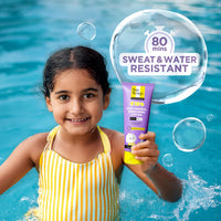 SunScoop Kids 100% Mineral Sunscreen Lotion SPF 30+ PA++++ | Paediatrician Recommended | Prevents Tanning & Sunburn | Sweat & Water Resistant | Safe for Sensitive Skin | for 1+ Years | 75 gm
