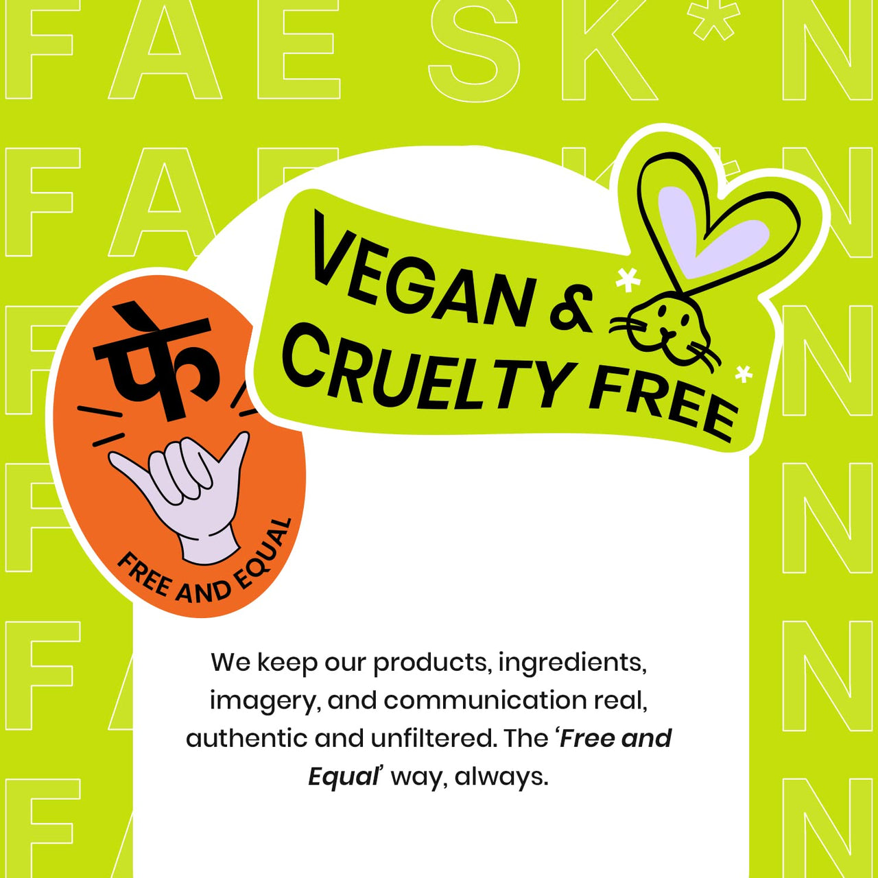 FAE Beauty SPF 50+ PA++++ Lightweight Sunscreen | For Oily, Dry, Combination, Normal & Acne-Prone Skin | Hybrid, Broad-spectrum | UVA & UVB Protection | No White Cast | Fragrance-free | 50ml