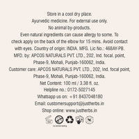 Just Herbs Anti Hairfall Control Kit (Shampoo 100ml+Conditioner100ml) with Goodness of Natural Vitamin E, Bhringraj & Black Onion Seed for Shiny, Smooth Hair - All Hair Types
