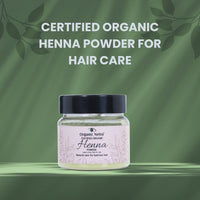 Organic Netra Henna Powder for Hair Colour, Pure and Natural Care for Lustrous Hair, Treats Scalp, Perfect Hair Conditioner, Cover Grey Hair, Chemical Free - 30g (Pack of 1)