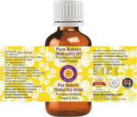Deve Herbes Pure Babchi (Bakuchi) Oil (Psoralea corylifolia) Natural Therapeutic Grade Cold Pressed 50ml