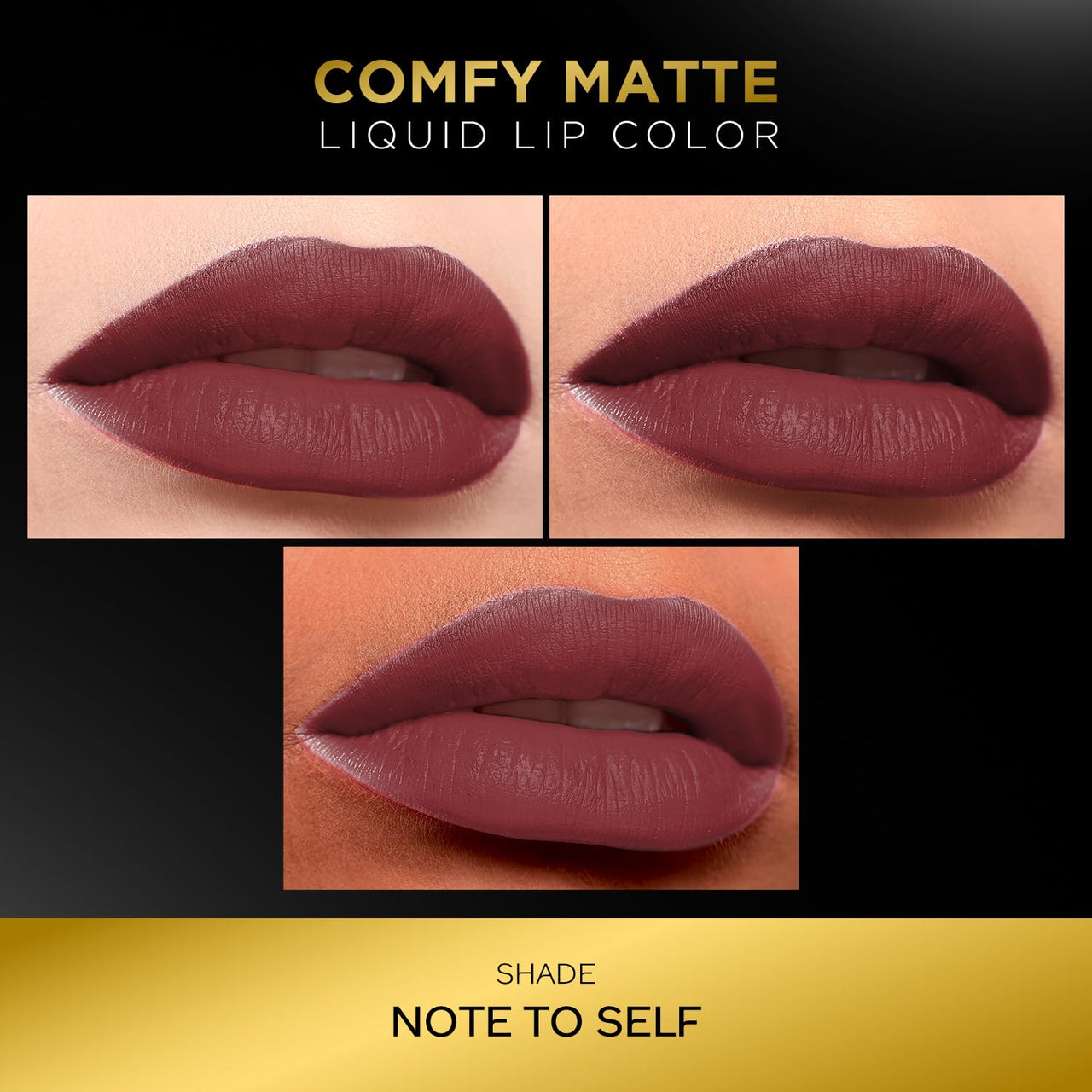 FACESCANADA Comfy Matte Liquid Lipstick - Note To Self 07 (Brown), 3.8 Ml | Comfortable 10Hr Longstay | Intense Matte Color | Almond Oil & Vitamin E Infused | Super Smooth | No Dryness | No Alcohol