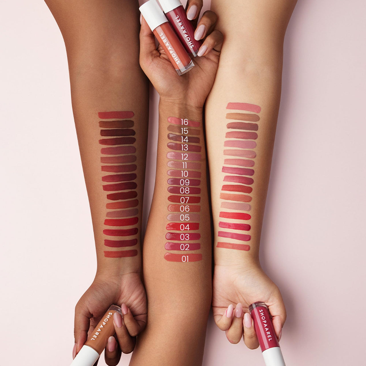Shopaarel Silky Matte Gloss, Liquid Lipstick, Matte finish, Long-Lasting, Smudge-Resistant, Intense Shade, Cruelty-free-8 Gm, Stone