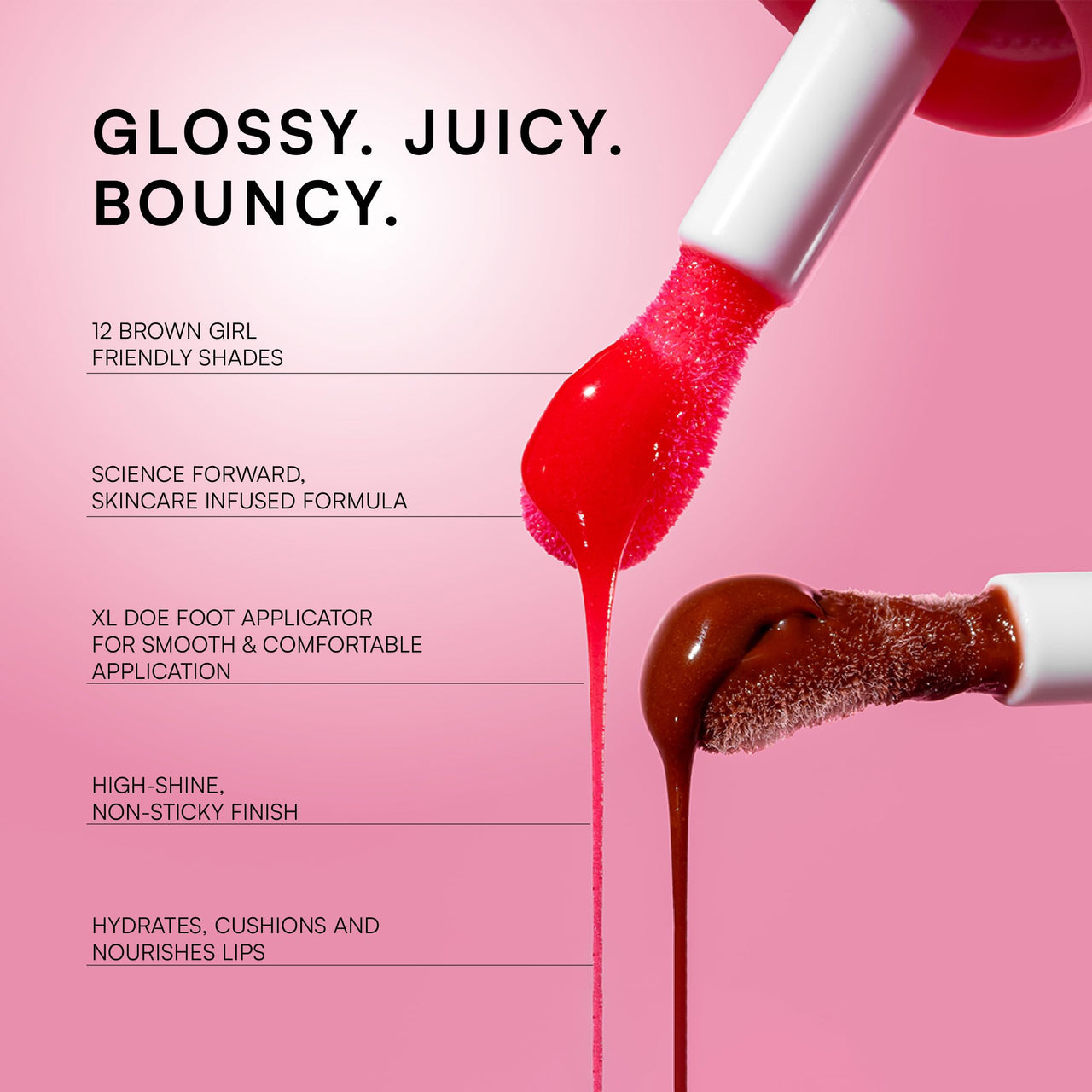 Gush Beauty Tinted Lip Oil – Hydrating Lip Tint with Skincare Benefits | Infused with Vitamin E & Jojoba Oil | Glossy, Non-Sticky | 5ml | Sail
