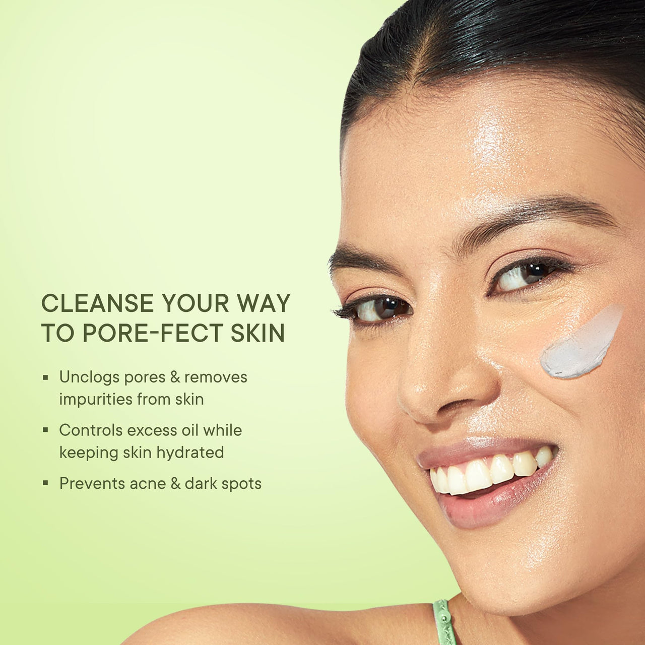 Quench Pore Clearing Exfoliating Face Wash | Korean Face Wash | Made in Korea (100ml)