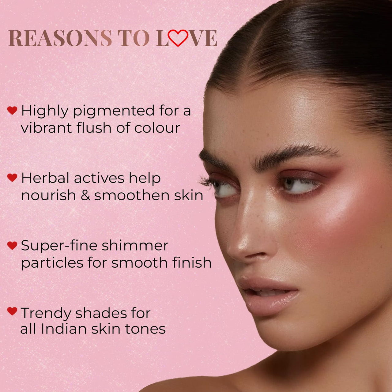 Just herbs Halo Glow Drop Blush Mango Butter + Rice Starch, Weightless Creamy Liquid Blush 10 ml (Gushing Grape)