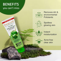 Aryanveda Tea Tree Face Wash With Neem & Aloe Vera Extracts, 120 Gm (Pack Of 2) (Tea Tree Face Wash + Whitofair Face Wash)