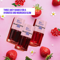 Blue Heaven Blush & Juicy Lip & Cheek Tint Infused with Pomegranate & Strawberry Extract | Multipurpose 3 in 1 Lip Tint | Long Lasting, Water Proof & Hydrating Liquid Blush, Watermelon Juice, 9ml