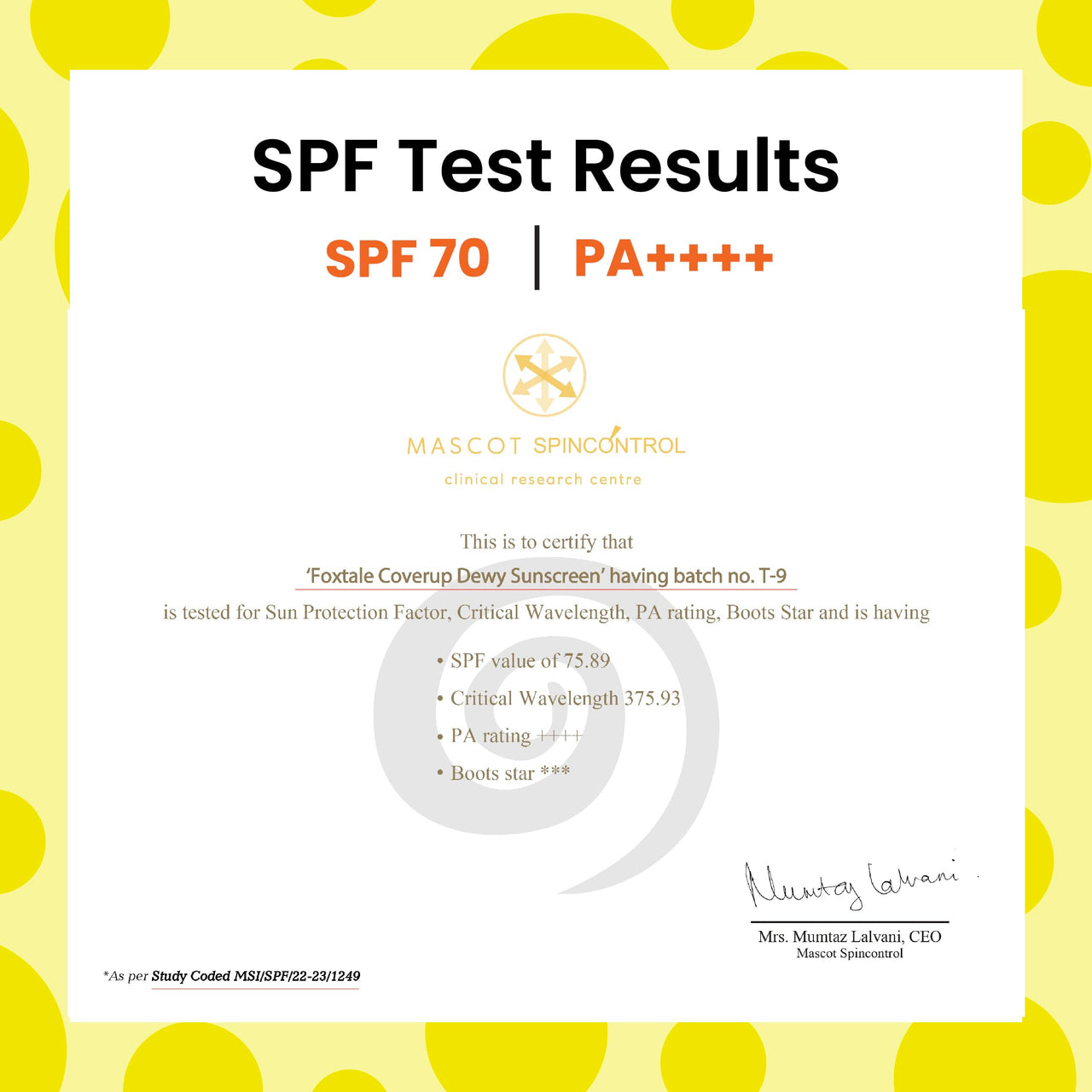 Foxtale SPF 70 Niacinamide Dewy Sunscreen with PA++++ For Dewy Sun Protection | Tan Protection | Lightenweight | No White Cast | Non Greasy | Anti-Tan Formula | For Spot Depigmentation | Men & Women | Pack of 2 | 100 ml