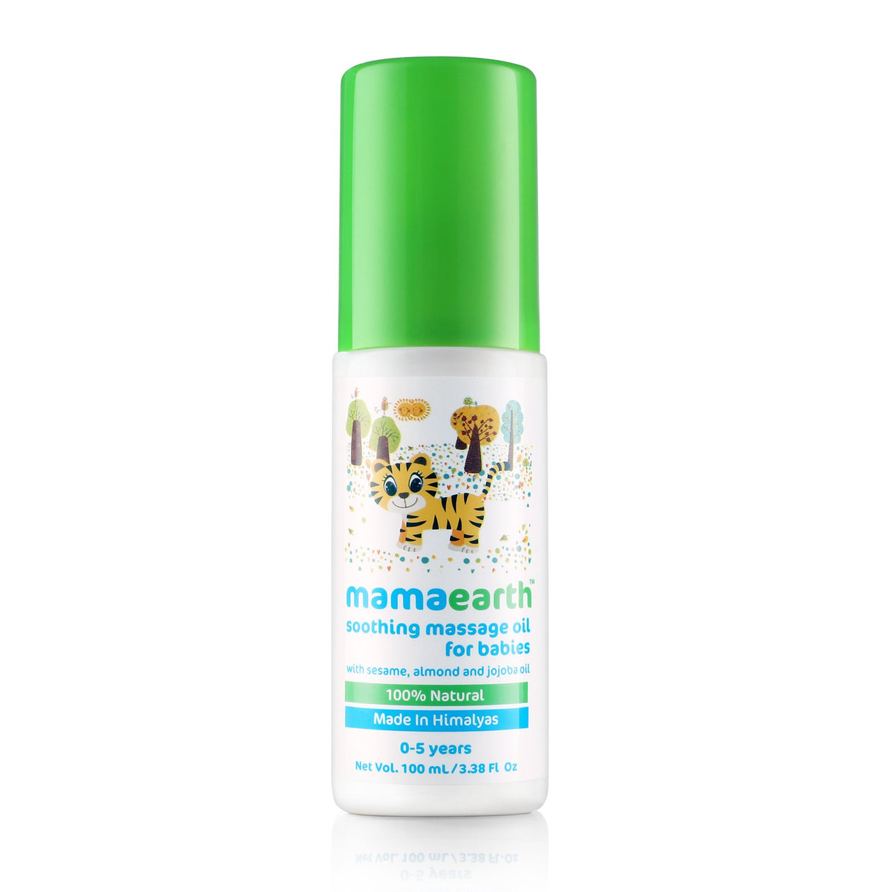 Mamaearth Soothing Massage Oil for Babies (100 ml, 0-5 Yrs,White)