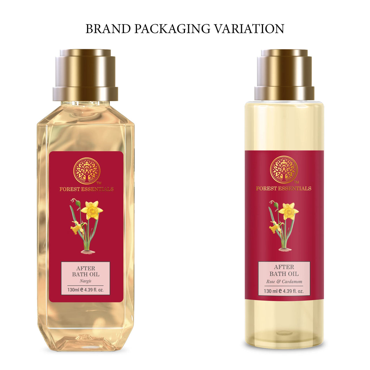 Forest Essentials After Bath Oil Nargis | Ayurvedic Scented Natural After Shower Oil | For Nourished & Moisturised Skin
