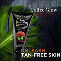 Mancode De-Tan Removal Peel off Face Mask for Men and Women 100ml | Deep Cleansing Exfoliator, Defeat Blackheads & Whiteheads, Glowing White & Brighten Skin