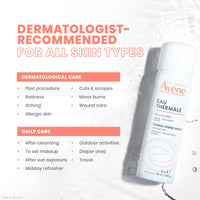 Avene Thermal Spring Water 50ml I Active & Powerful Spring Water I Barrier Repair I Face Mist for all Skin types I Soothes & Hydrates Skin I Sensitive Skin I Dermatologically tested
